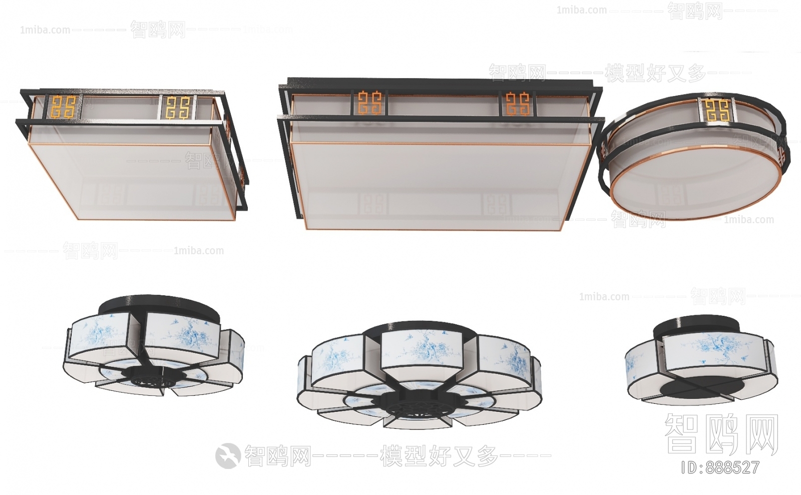 New Chinese Style Ceiling Ceiling Lamp