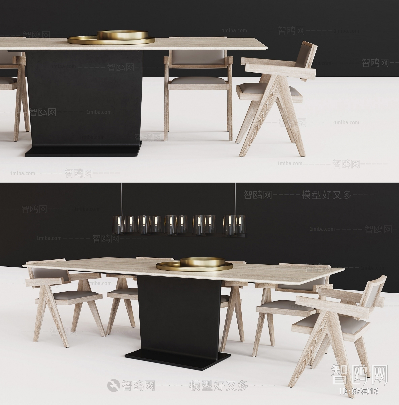 Nordic Style Dining Table And Chairs