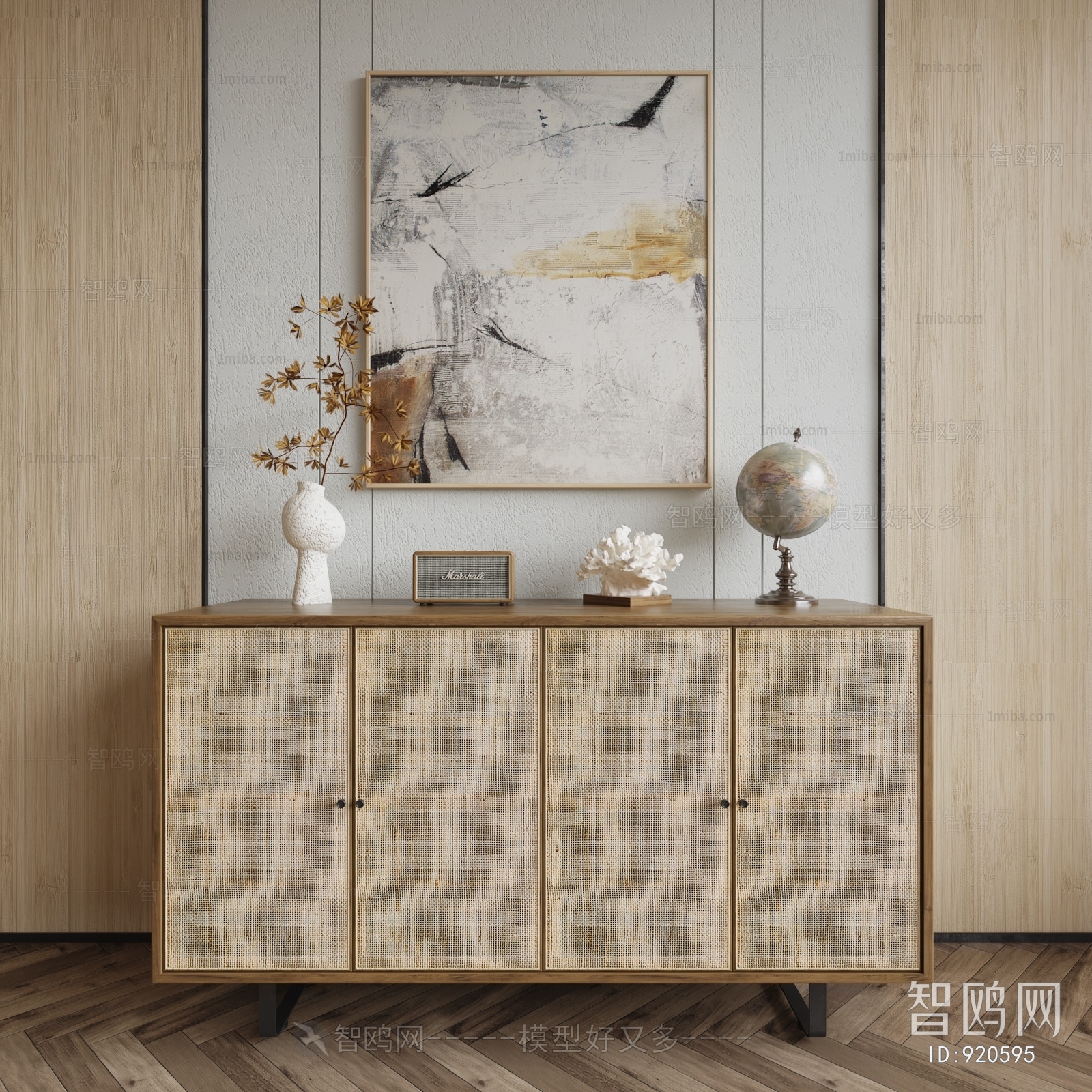 Nordic Style Side Cabinet/Entrance Cabinet