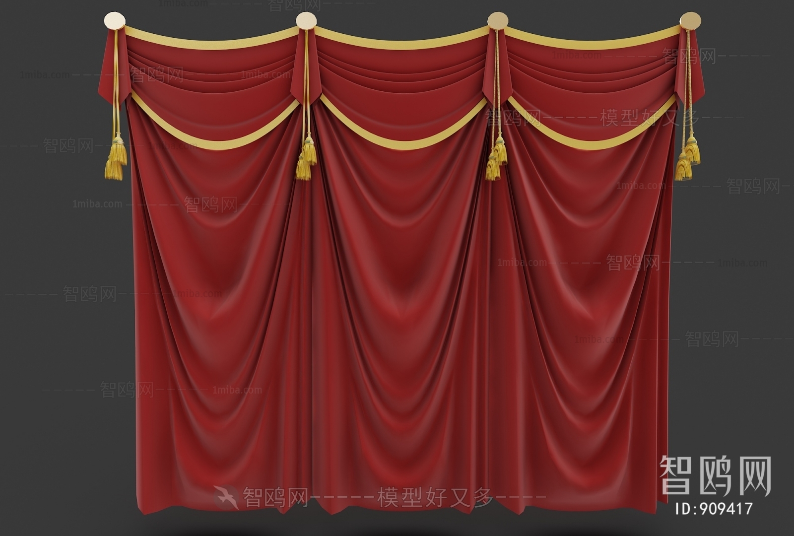 Simple European Style The Curtain