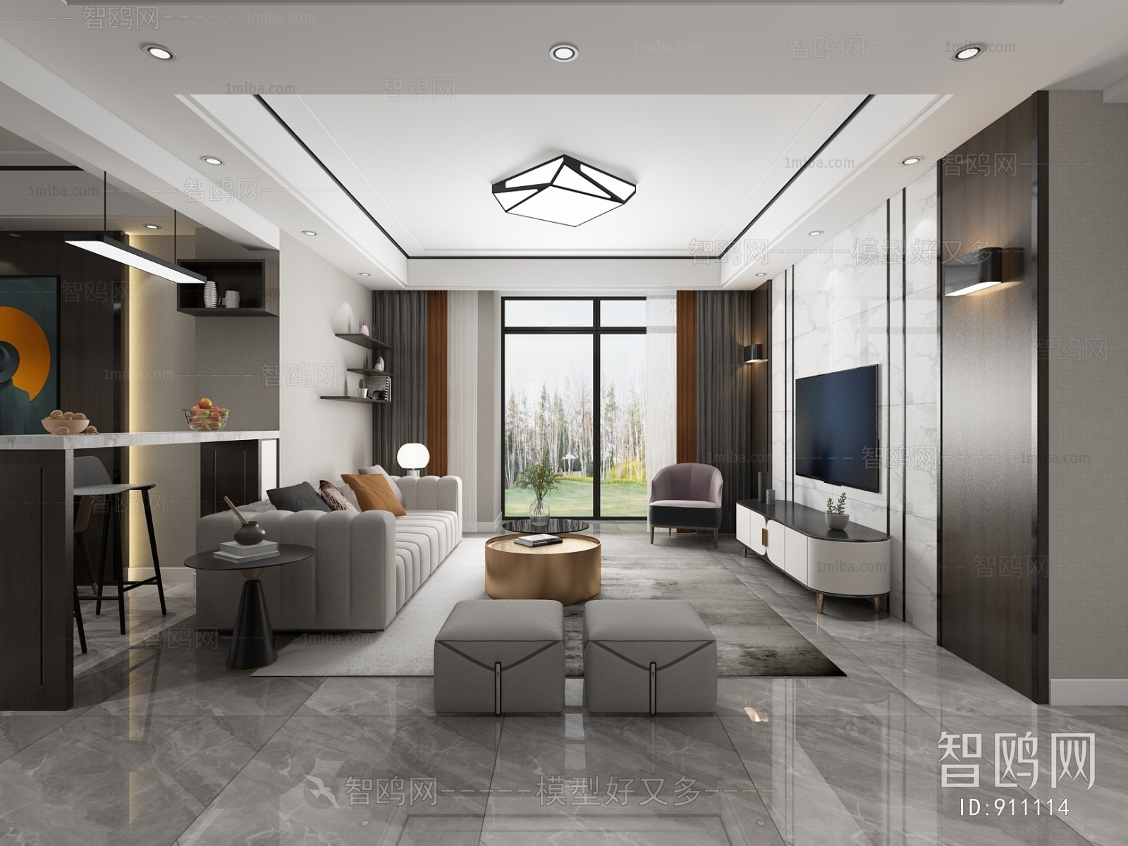 Modern A Living Room