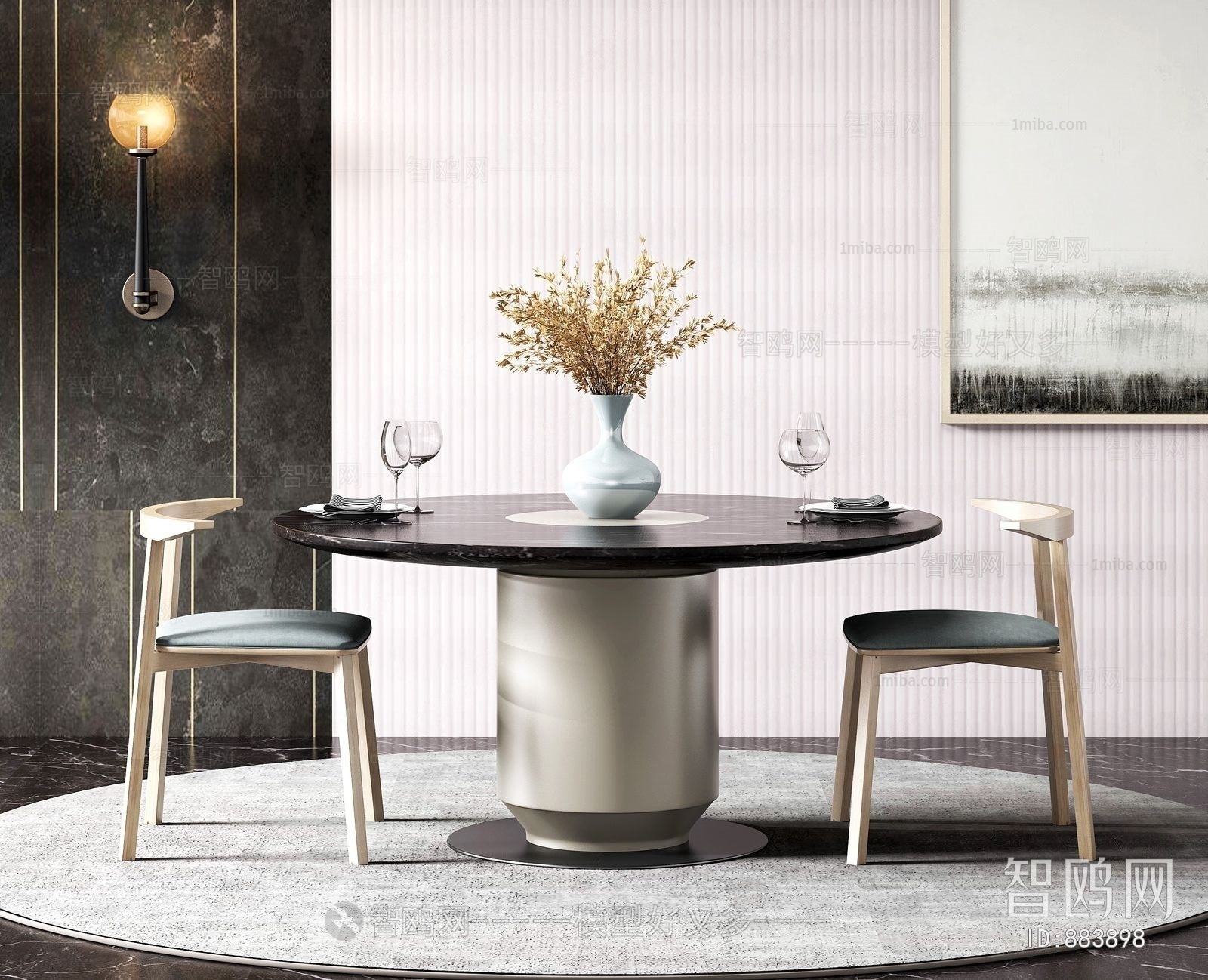 Nordic Style Dining Table And Chairs