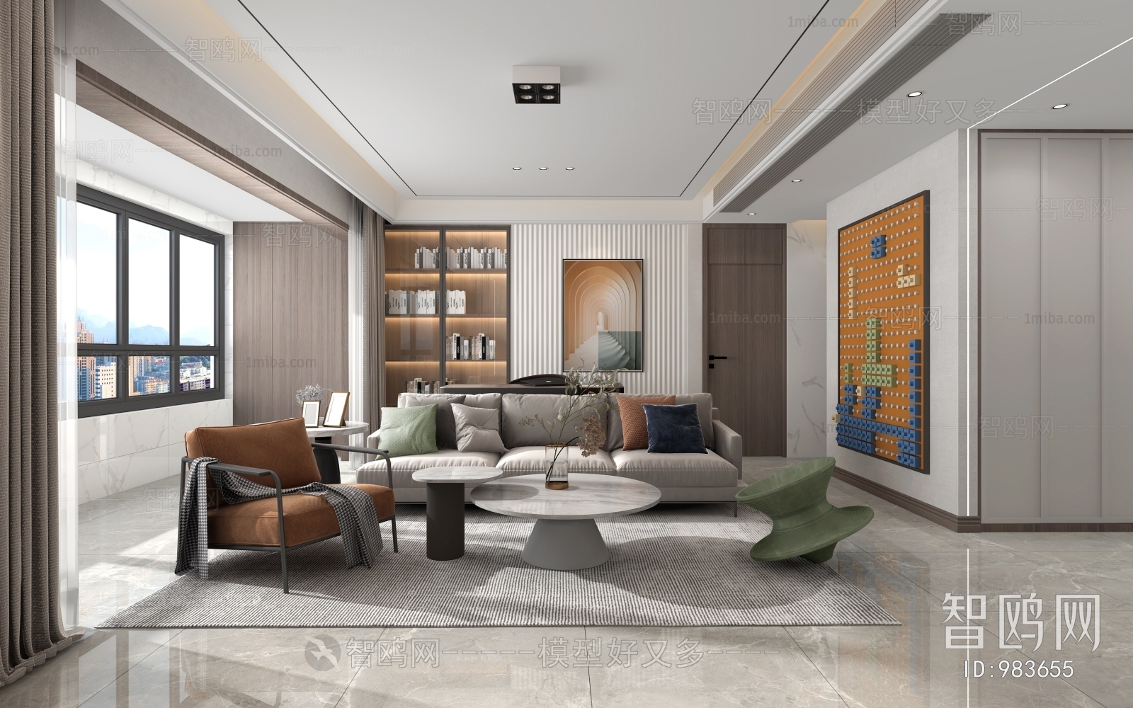 Modern A Living Room