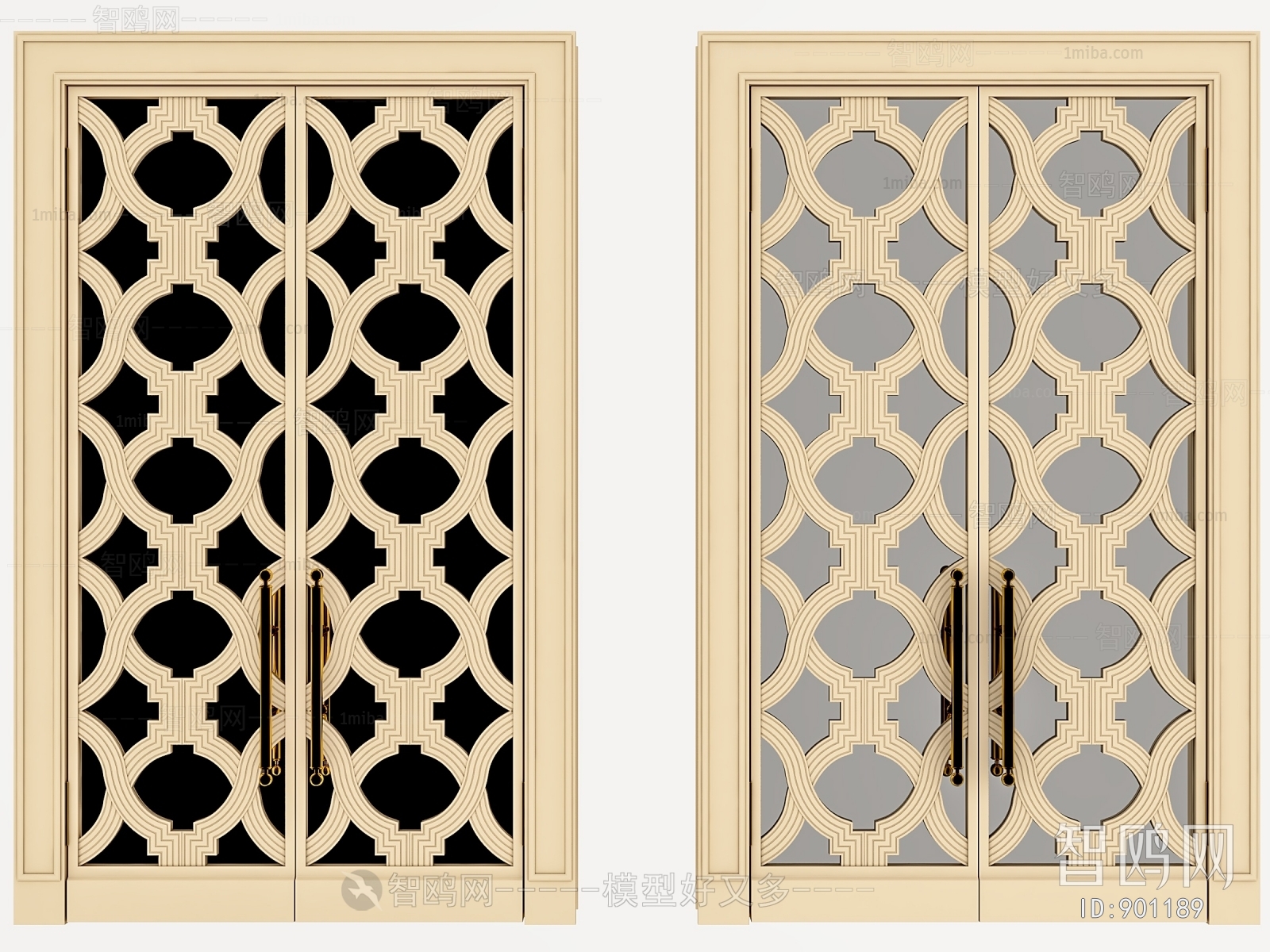 Simple European Style Door