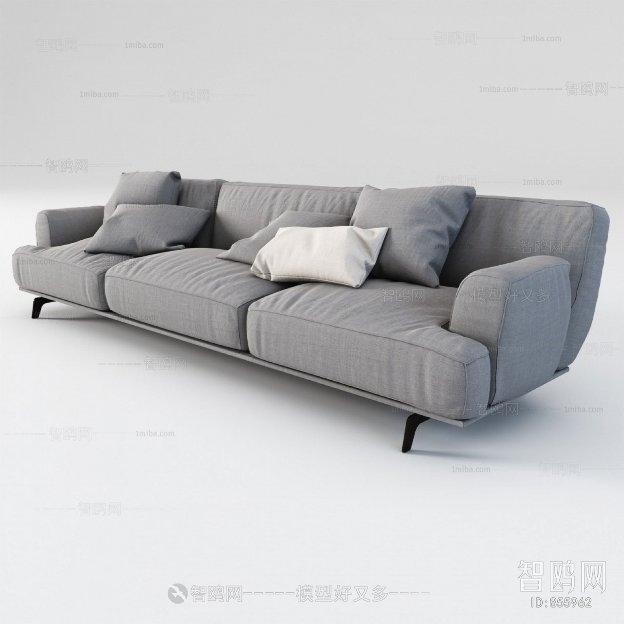 Modern Three-seat Sofa