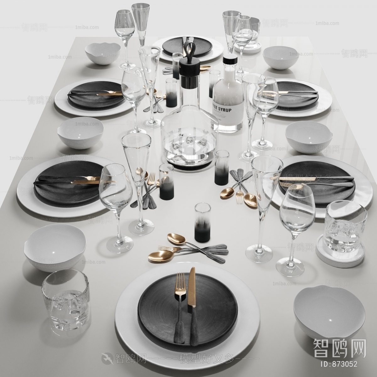 Modern Cutlery/tea Set