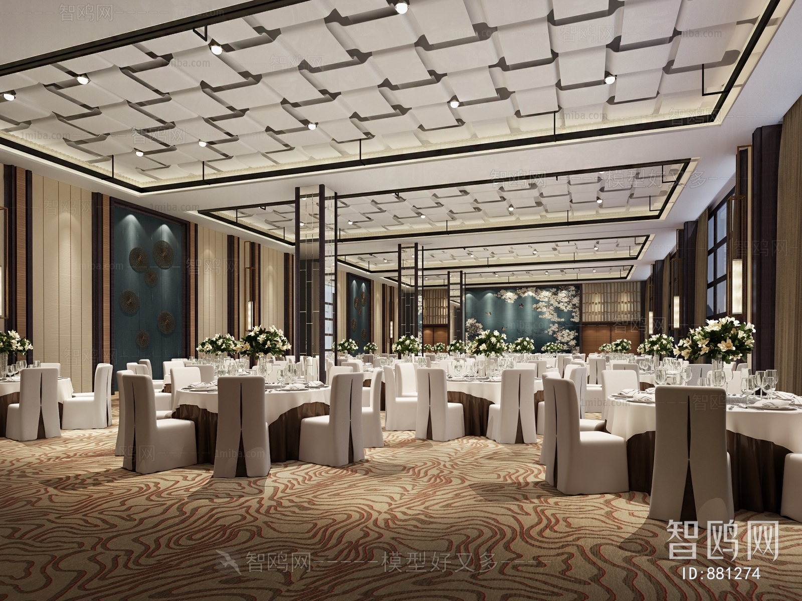 New Chinese Style Banquet Hall