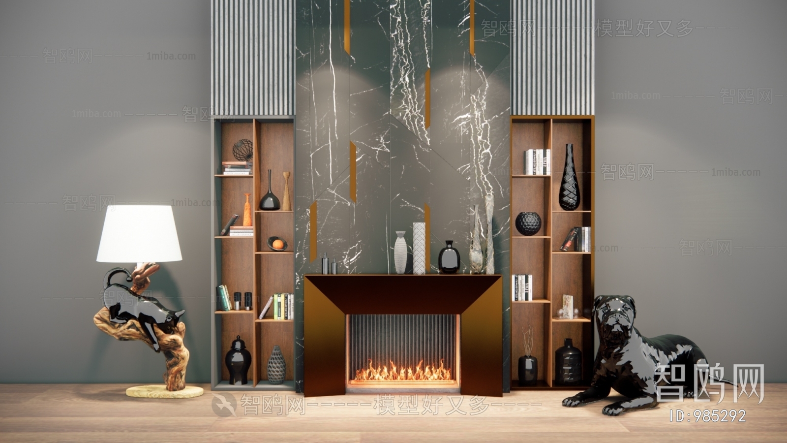 Modern Fireplace