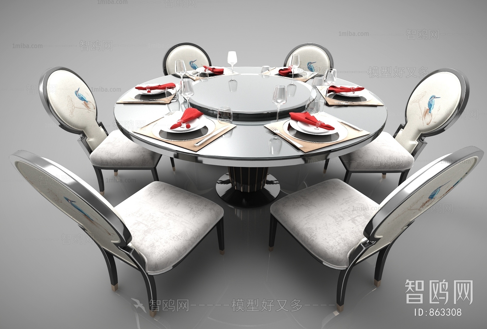 American Style Dining Table And Chairs