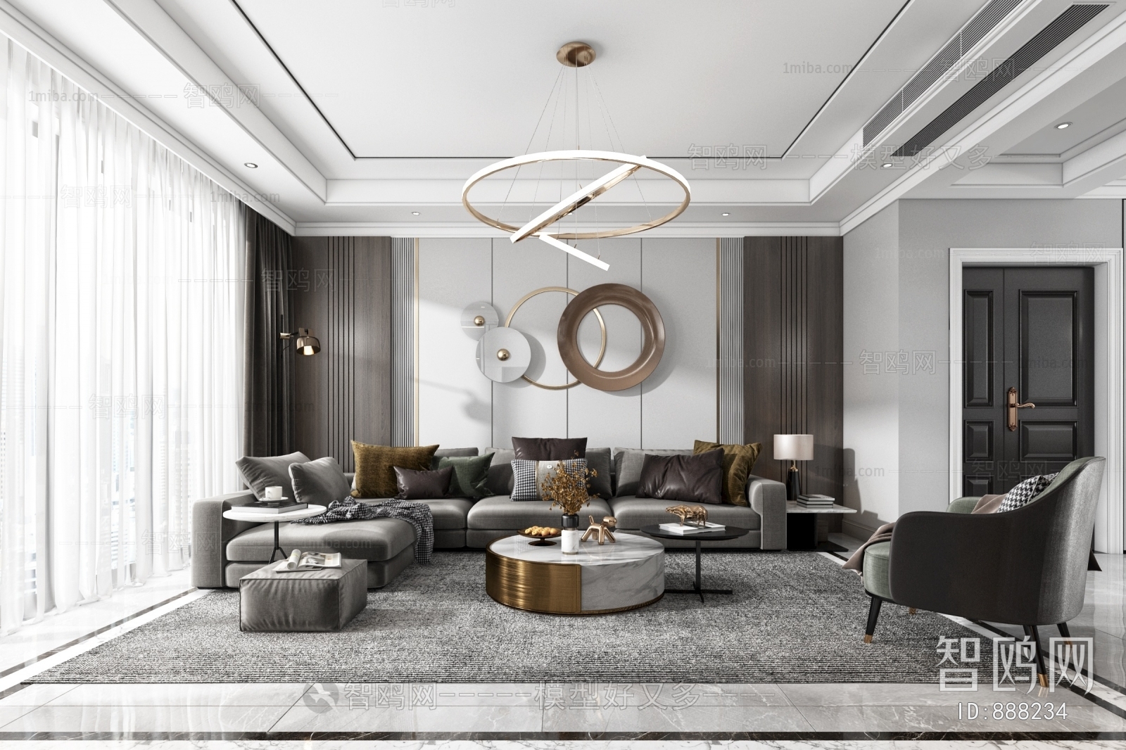 Modern A Living Room