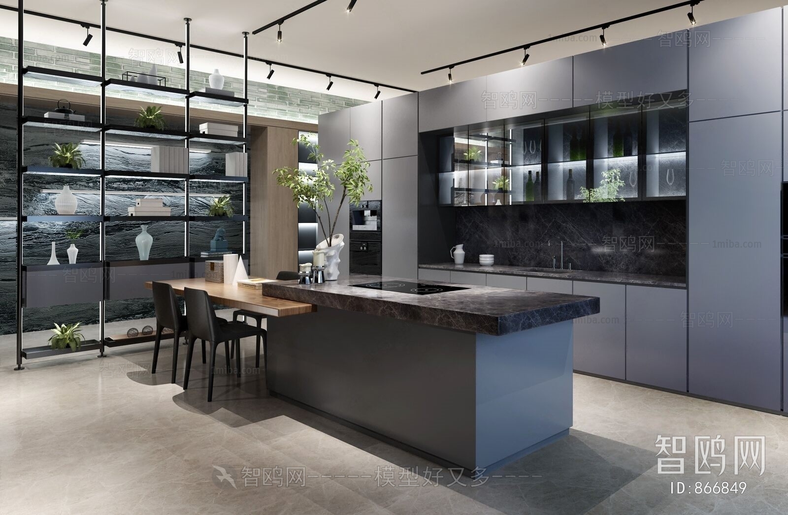 Modern Open Kitchen