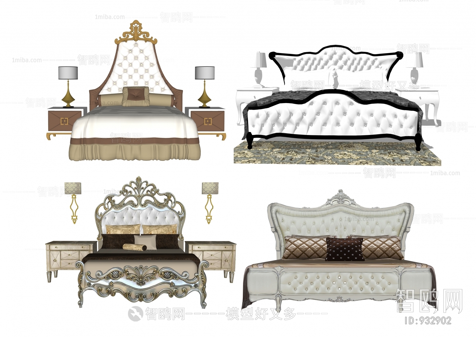 European Style Double Bed