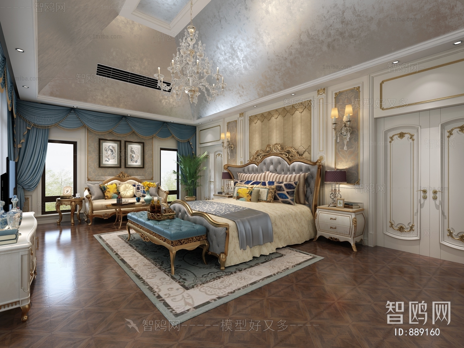 European Style Bedroom