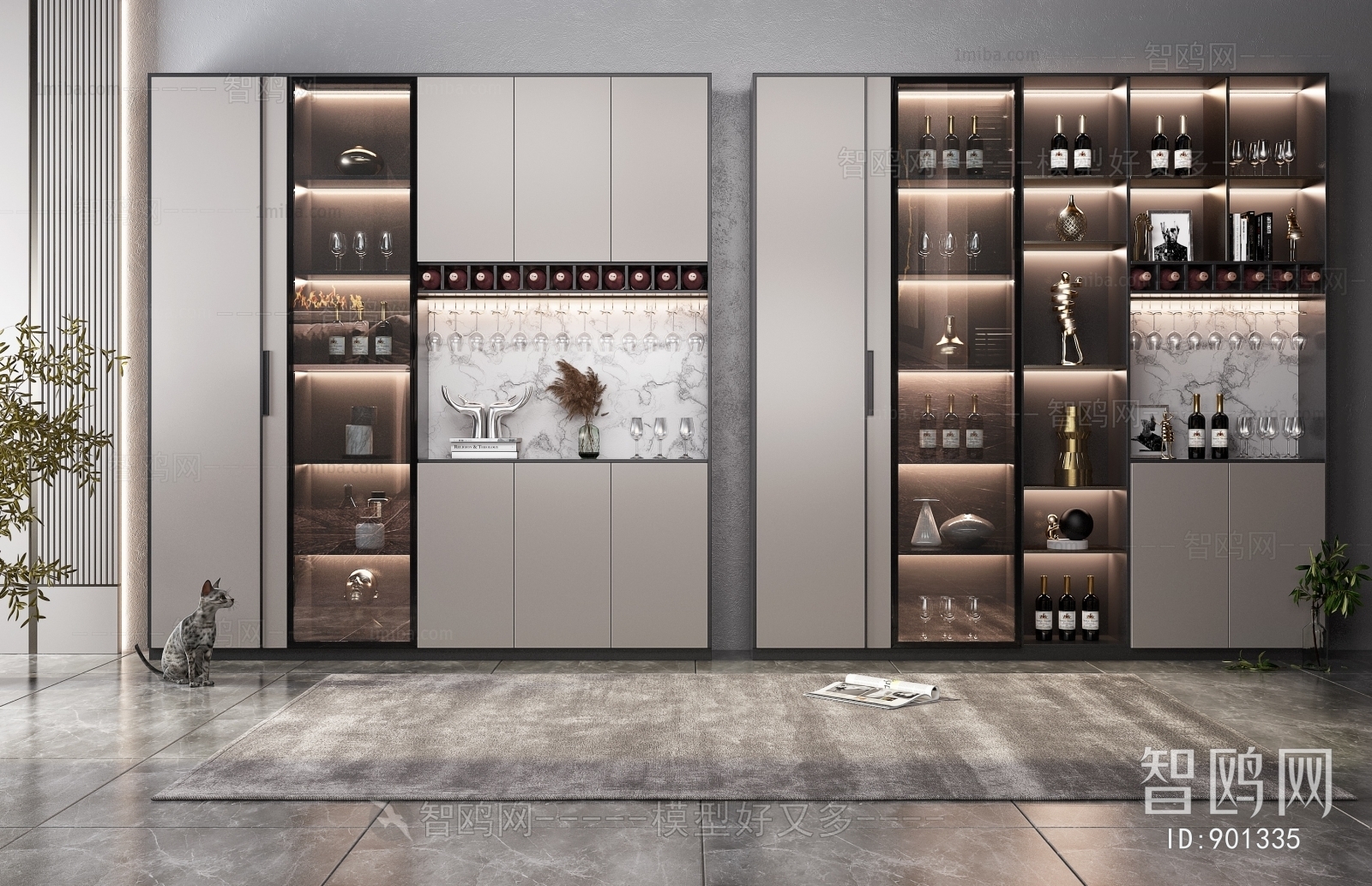 Modern Wine Cabinet