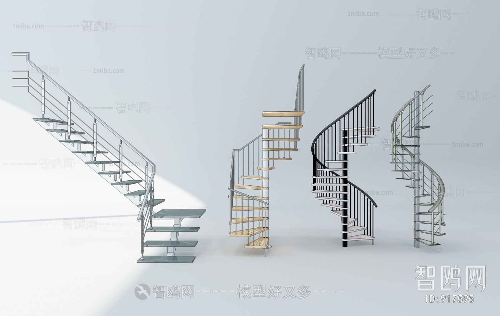 Modern Stair Balustrade/elevator