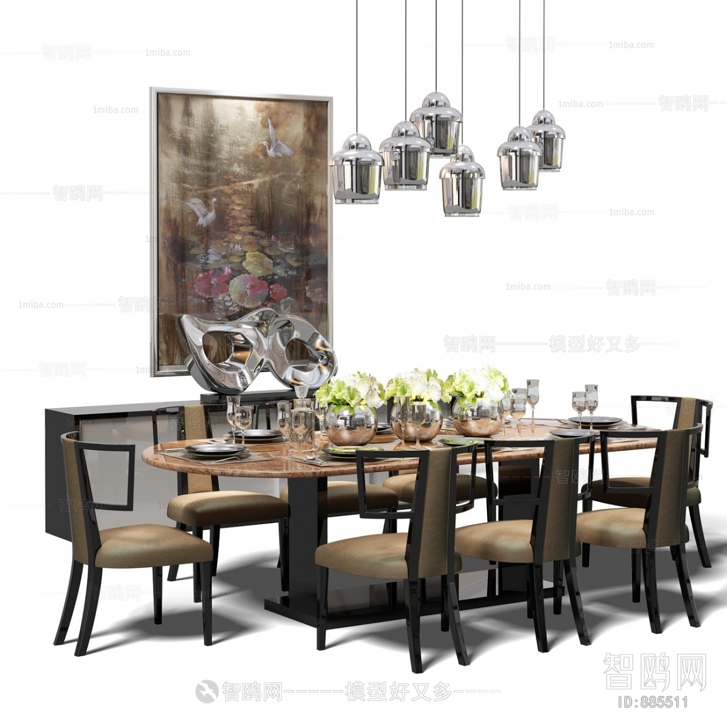 Modern Dining Table And Chairs