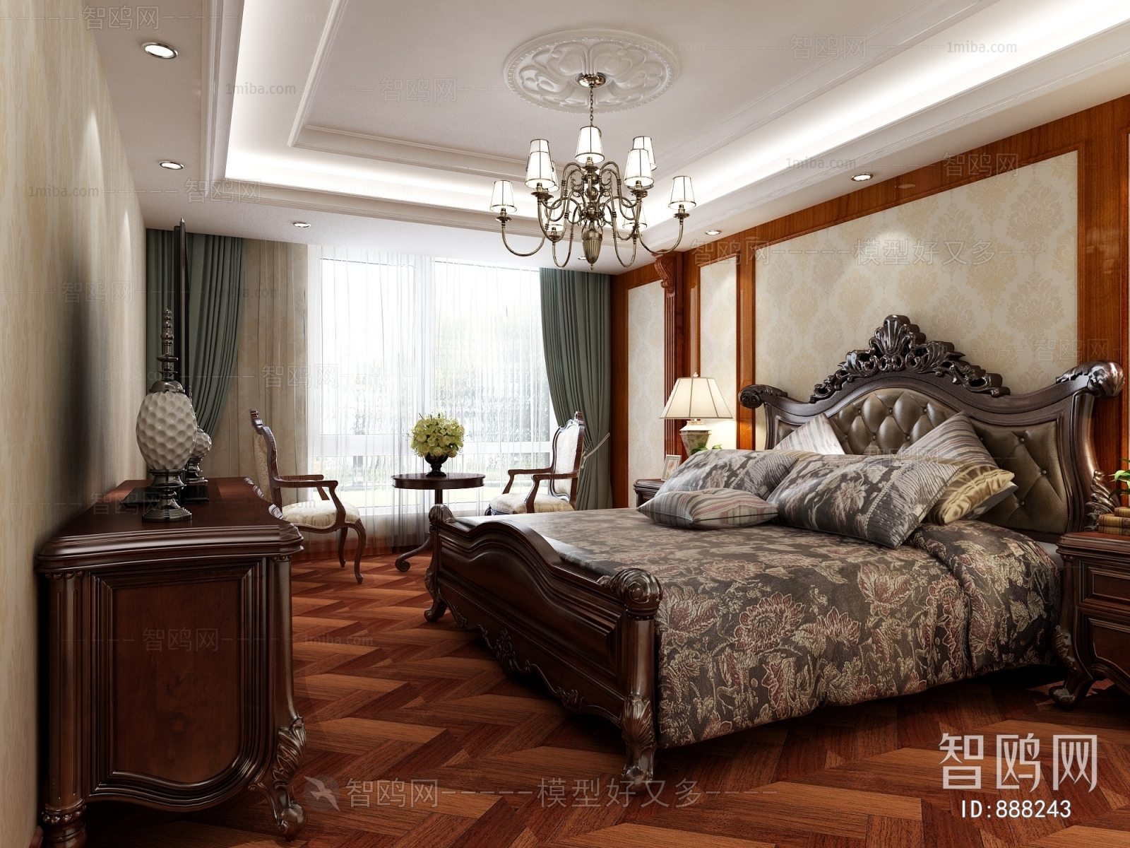 European Style Bedroom