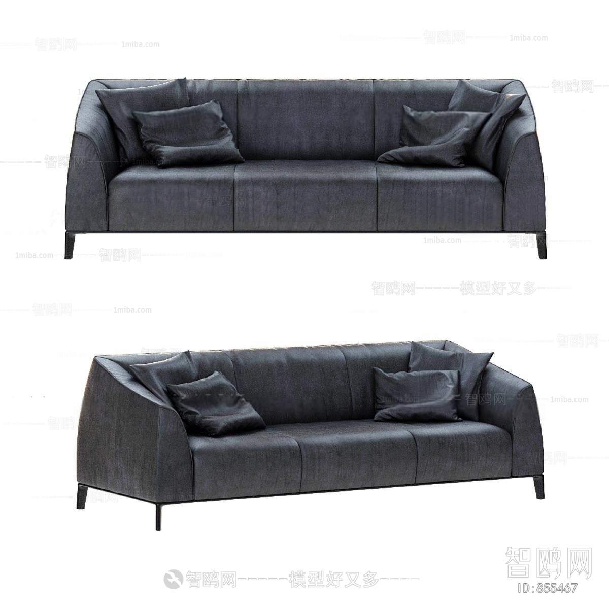 Modern Three-seat Sofa