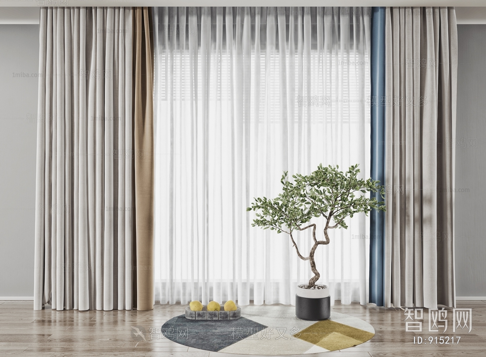 Modern The Curtain