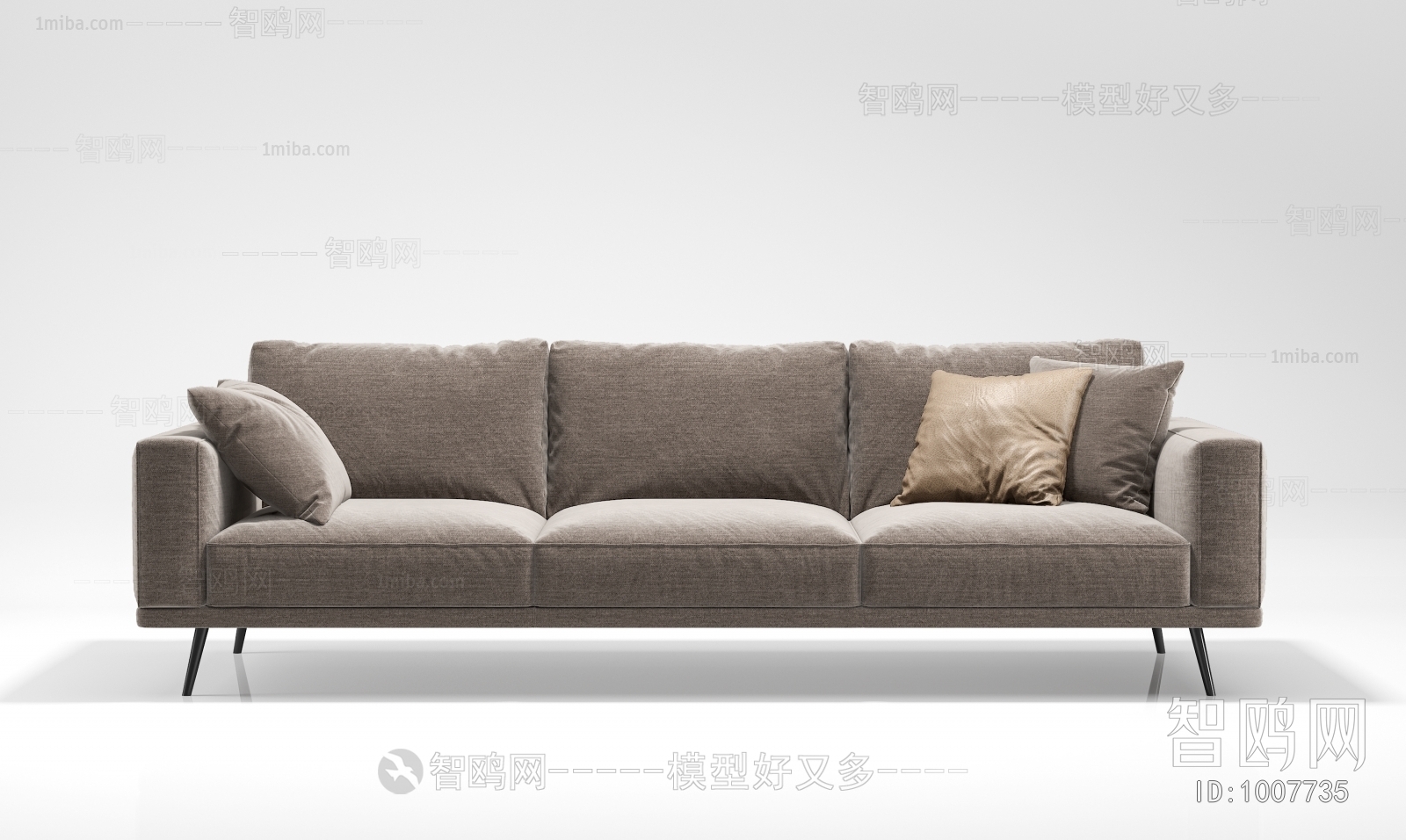 Modern Three-seat Sofa