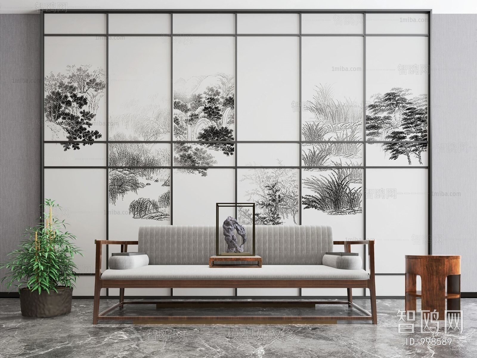 New Chinese Style Partition