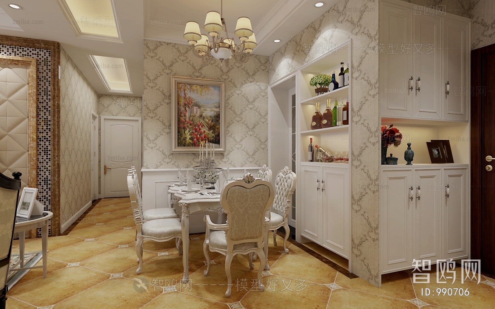 European Style Dining Room