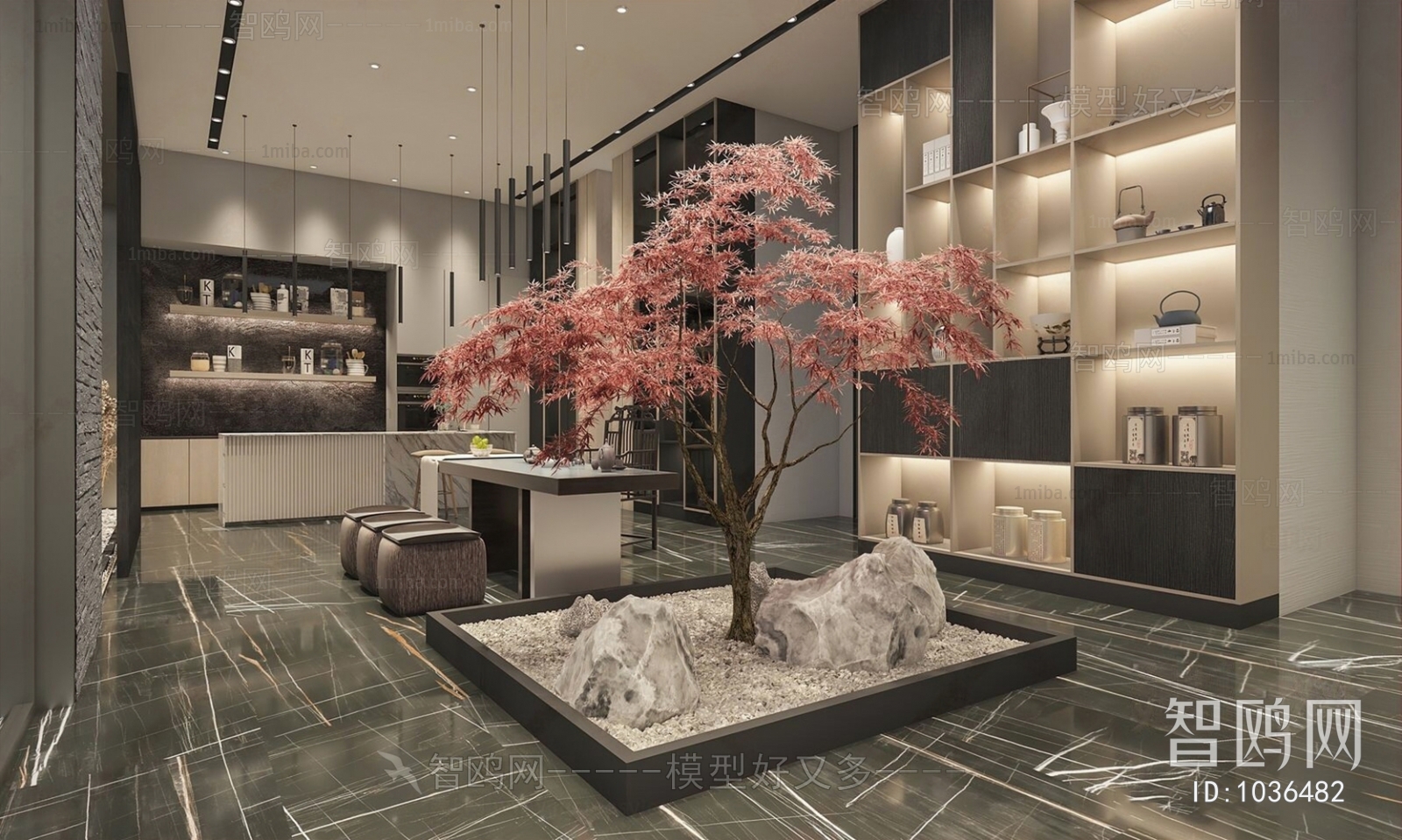 New Chinese Style Hotel Space