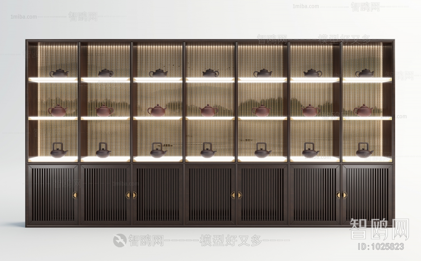 New Chinese Style Decorative Cabinet