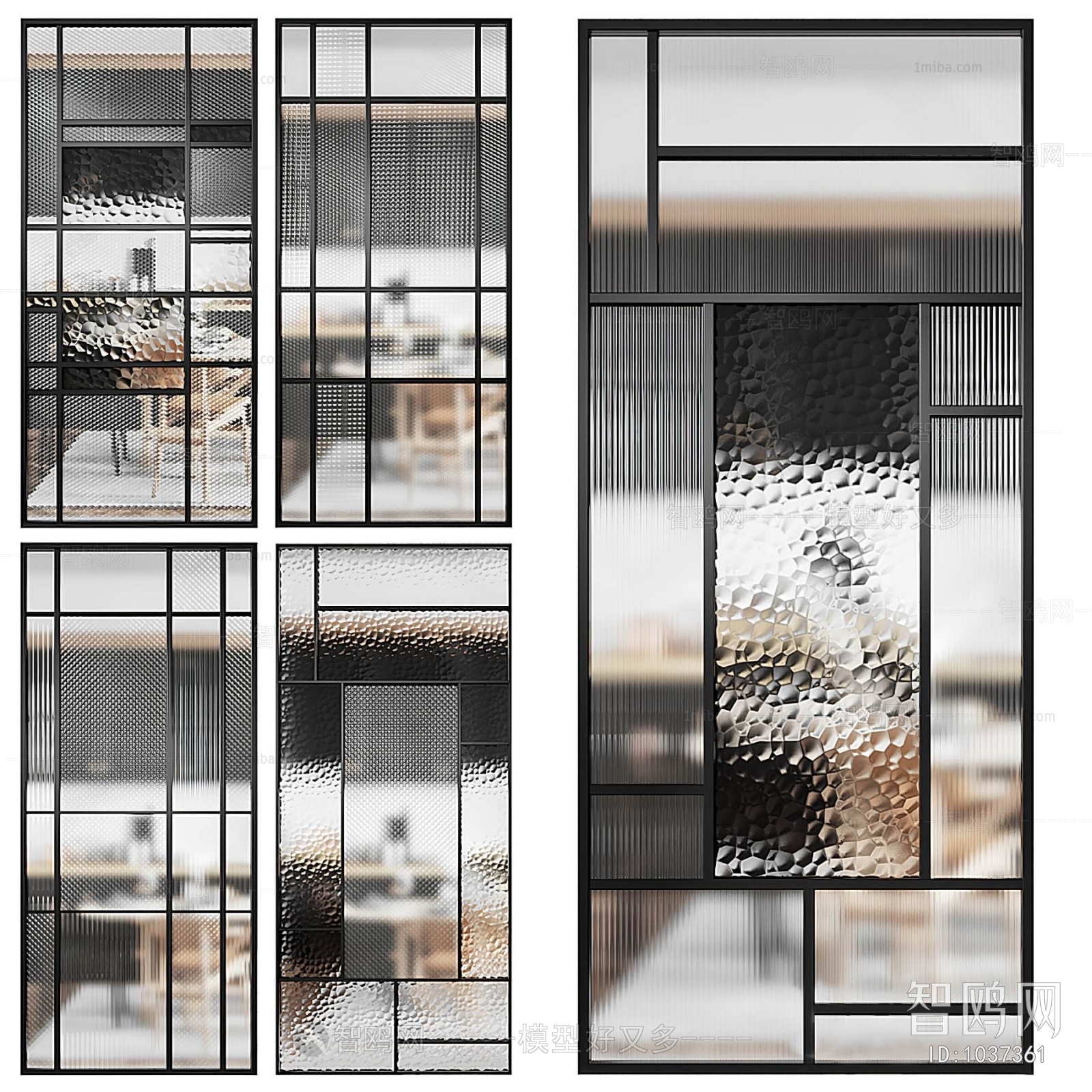 Modern Glass Screen Partition