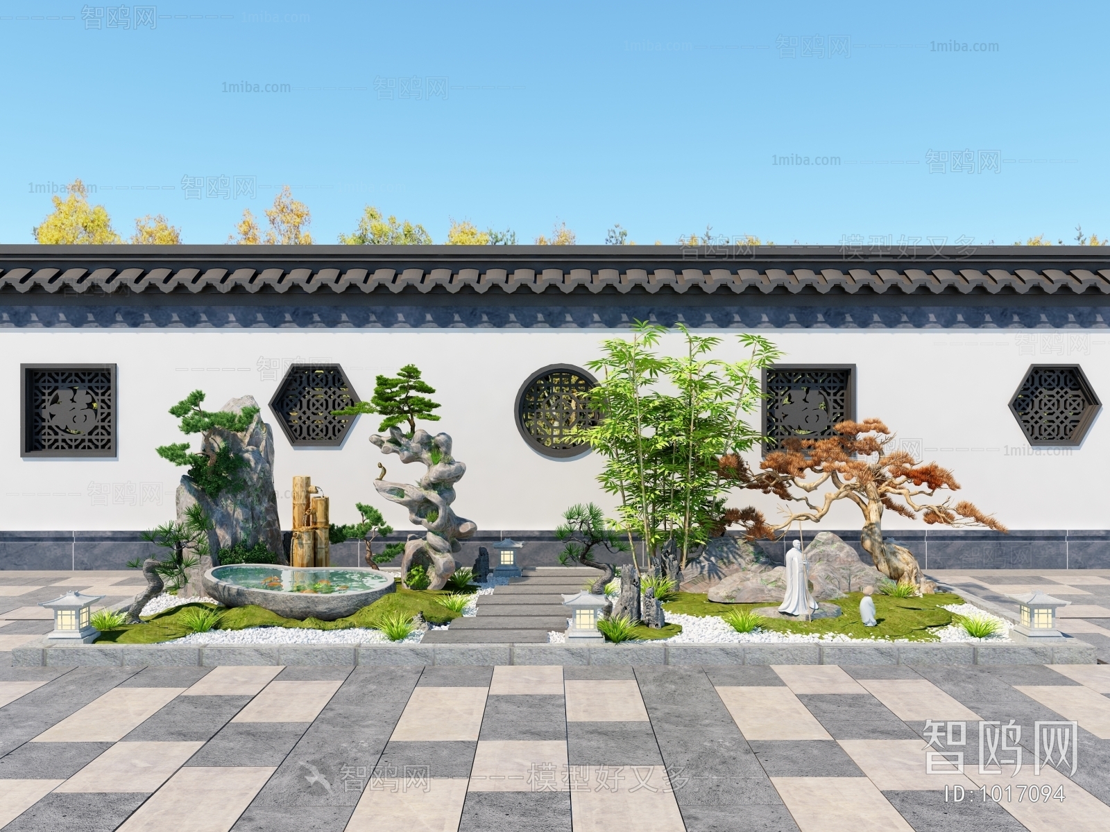 New Chinese Style Garden