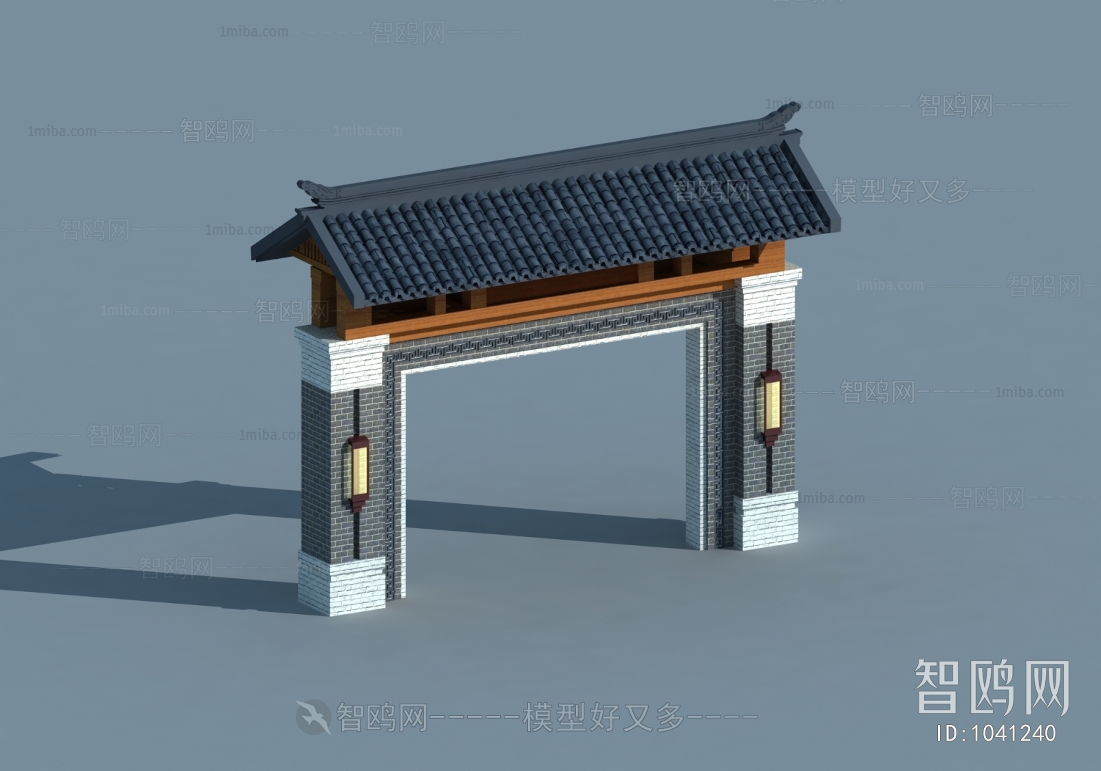 Chinese Style Building Component