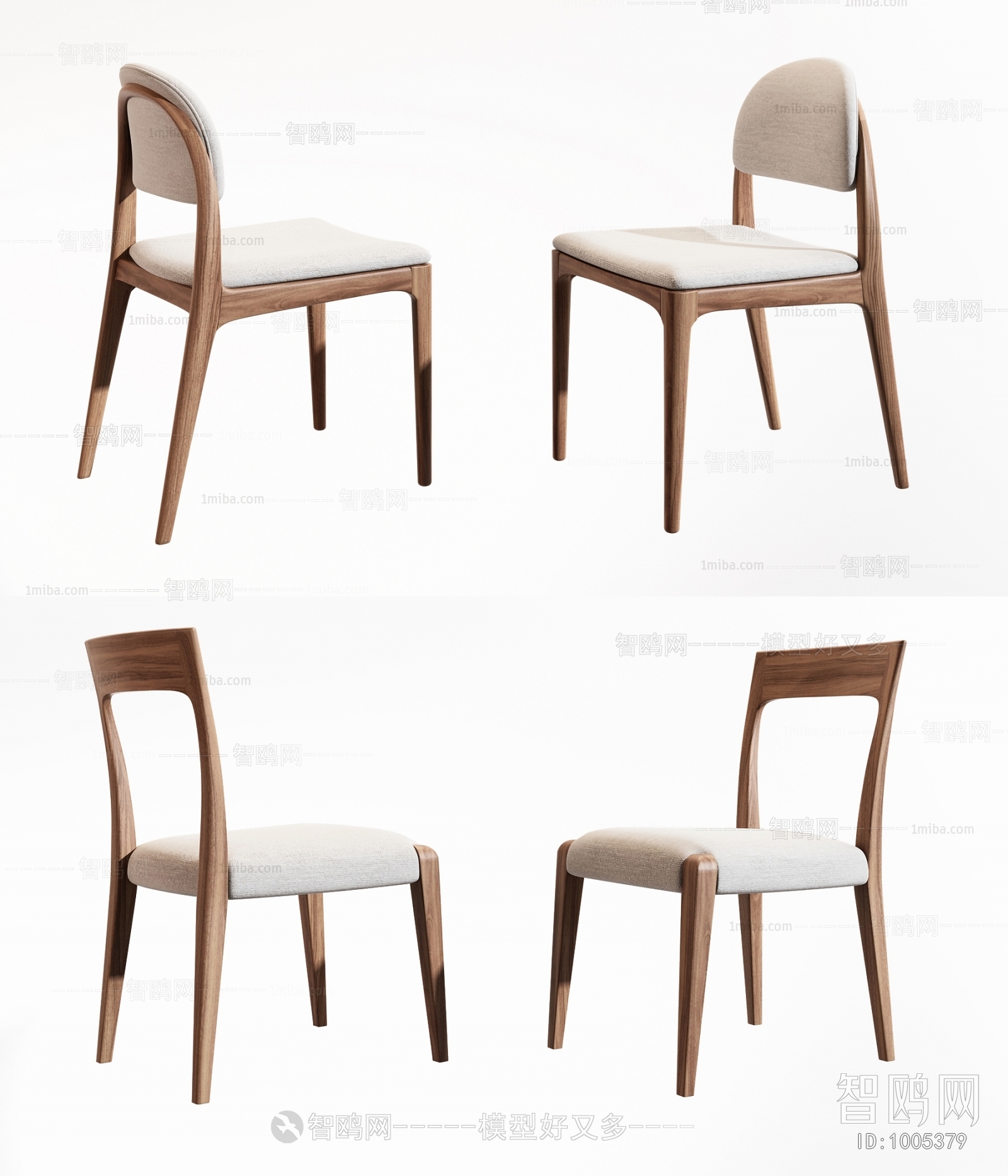 Nordic Style Single Chair