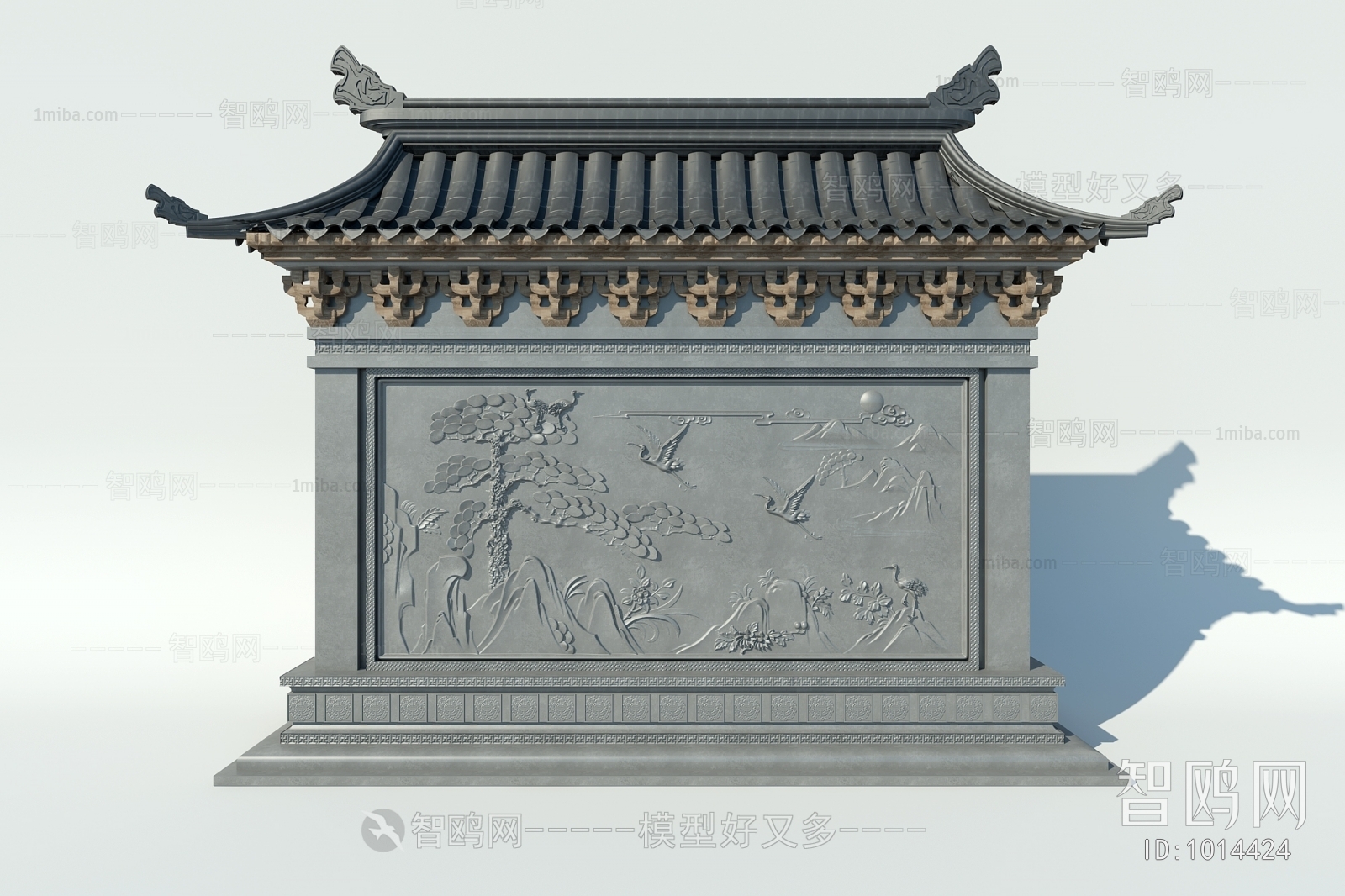 Chinese Style Building Component