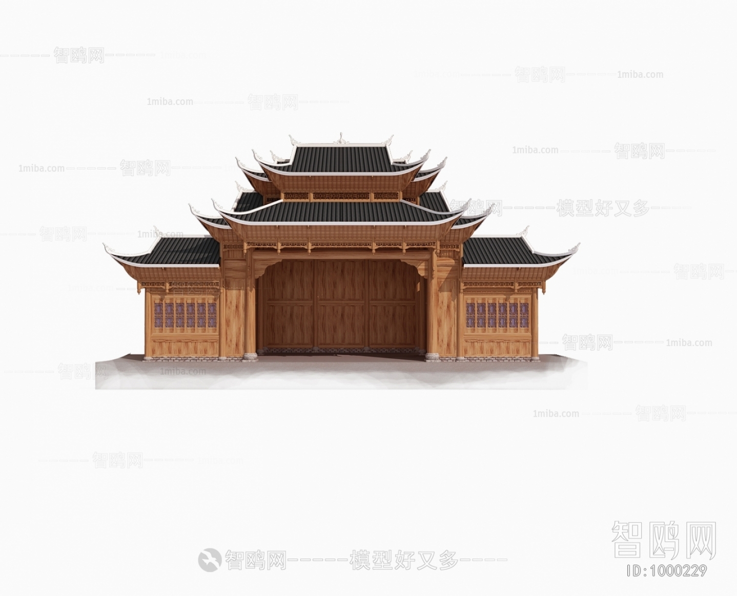 Chinese Style Ancient Architectural Buildings