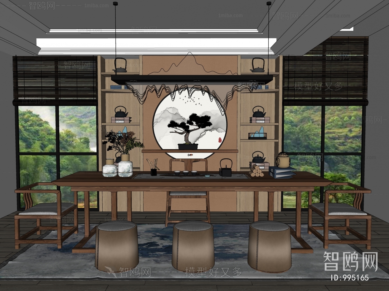 New Chinese Style Tea House