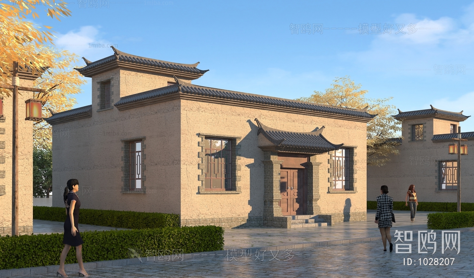 Chinese Style Building Appearance