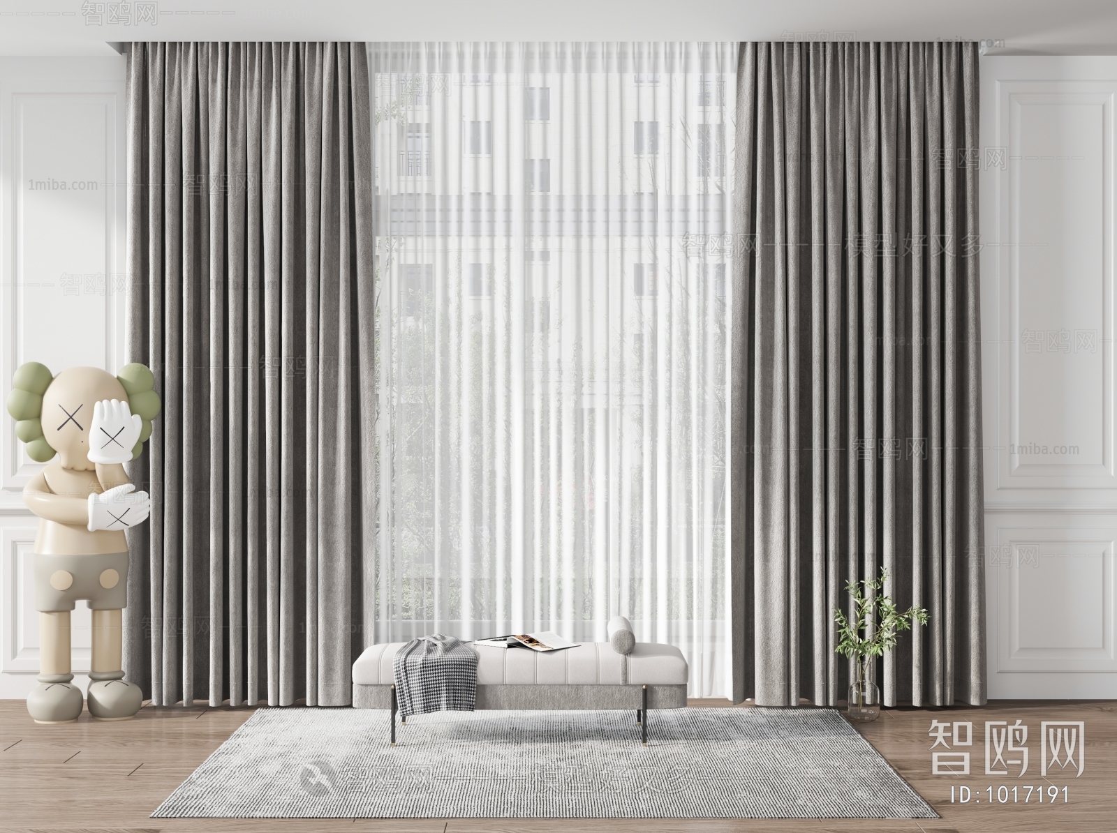 Modern The Curtain