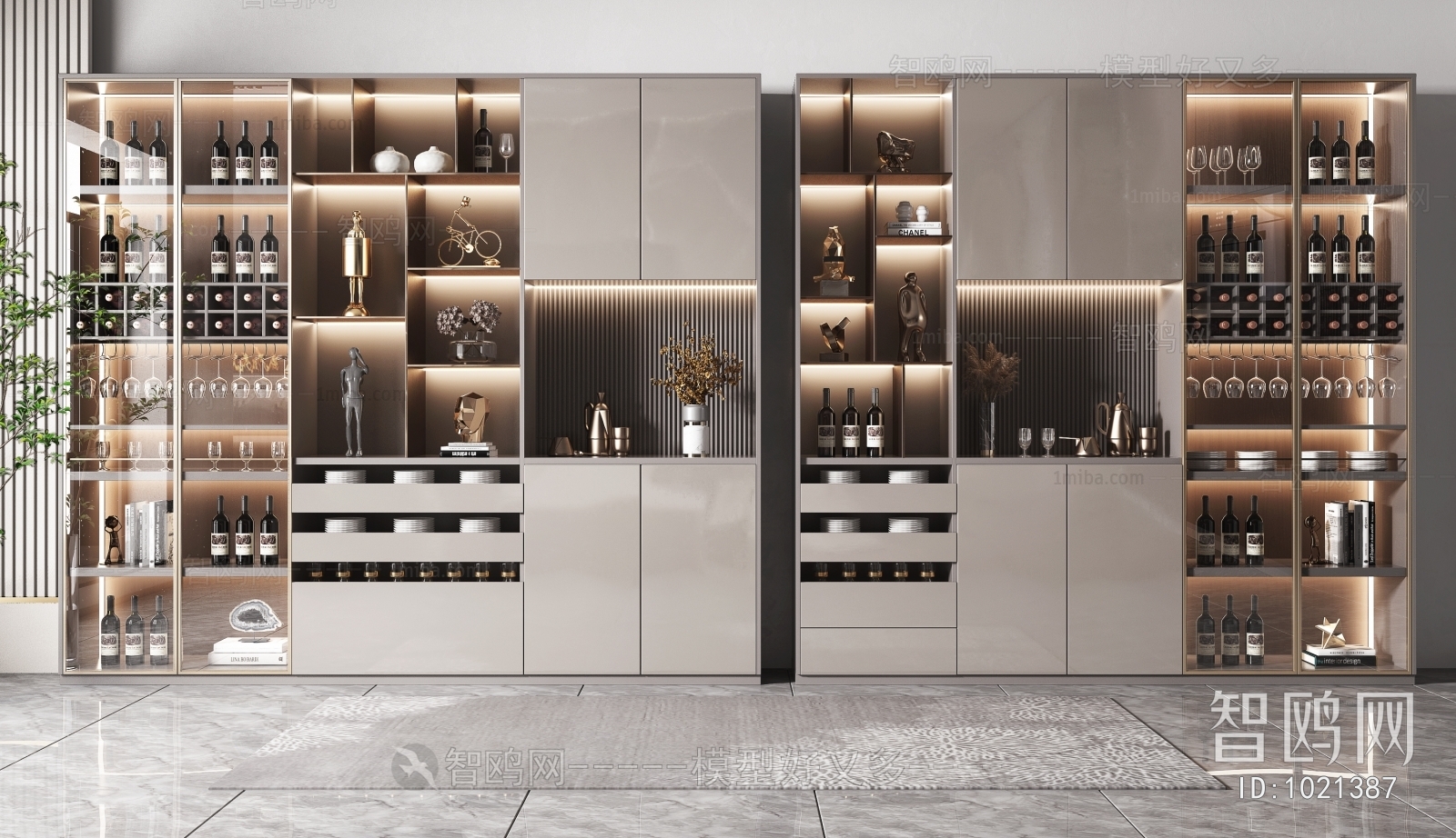 Modern Wine Cabinet