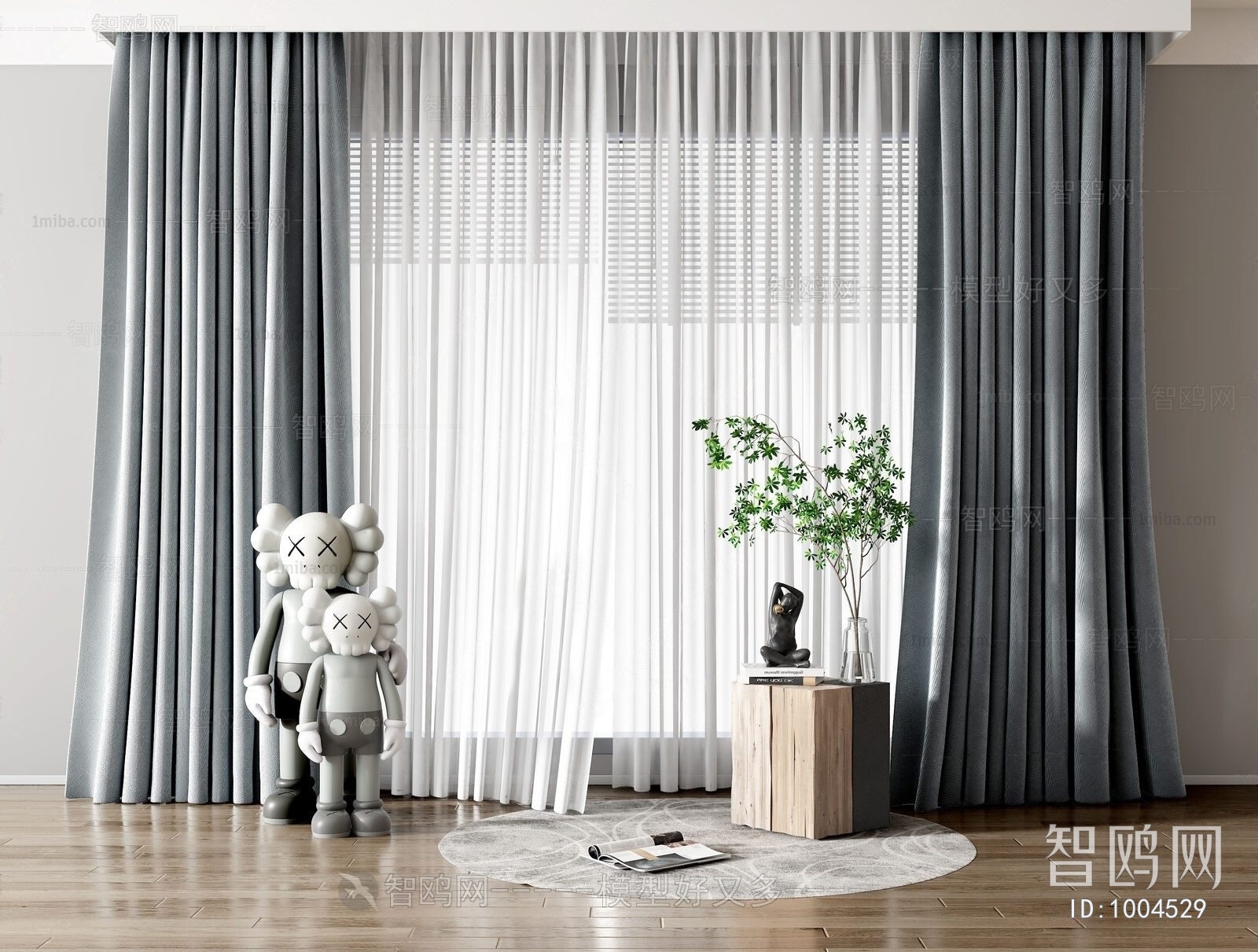 Modern The Curtain