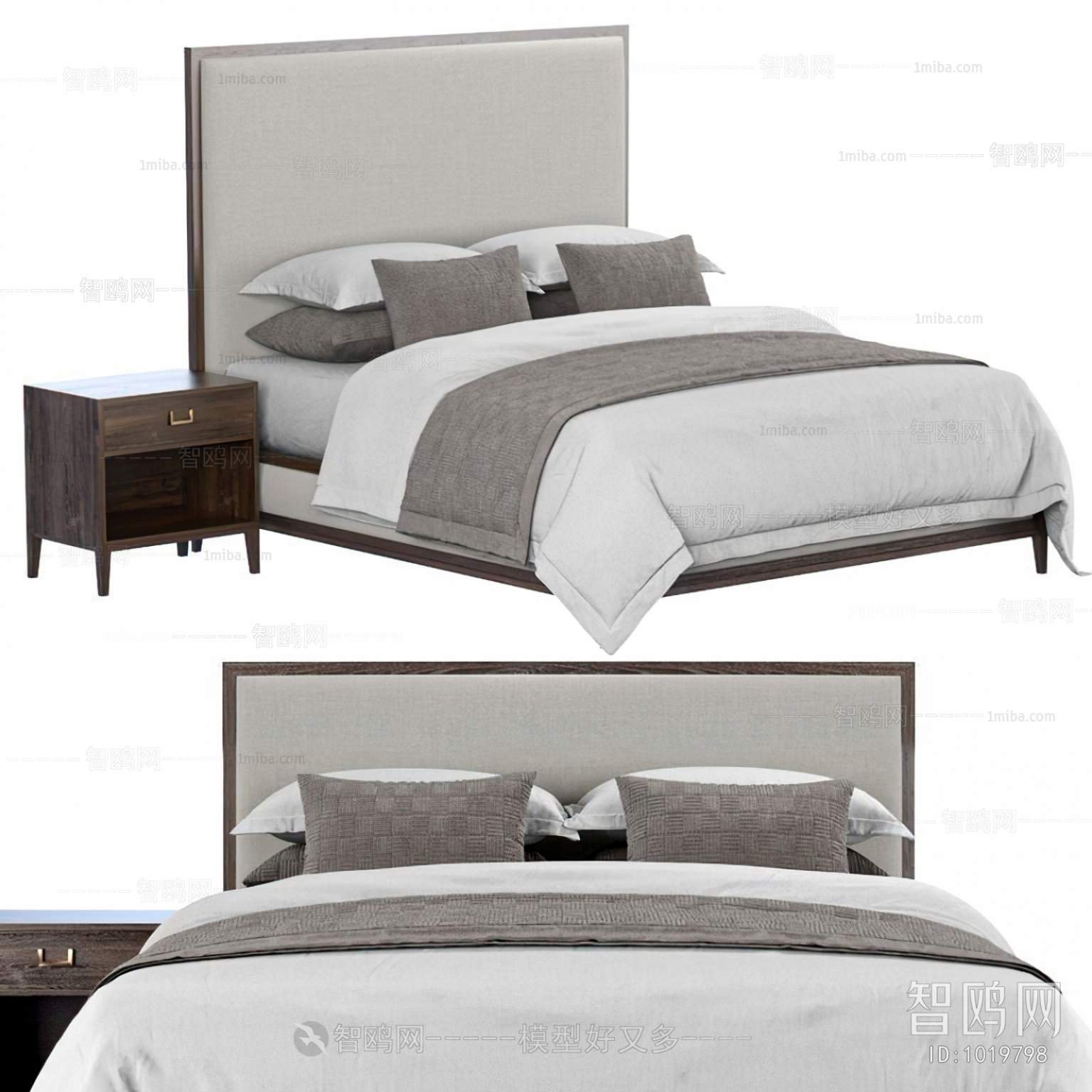 Modern Double Bed