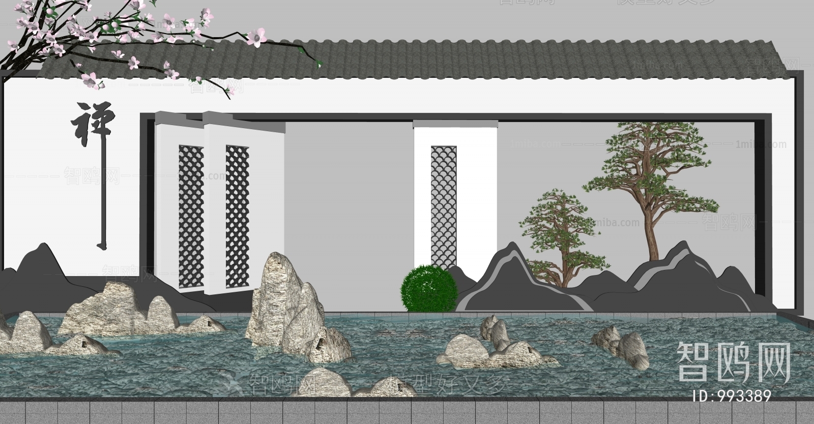 New Chinese Style Garden