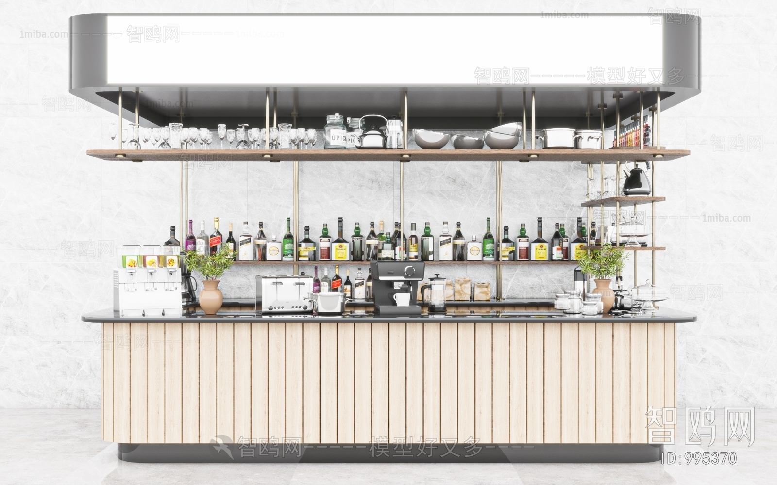 Modern Counter Bar