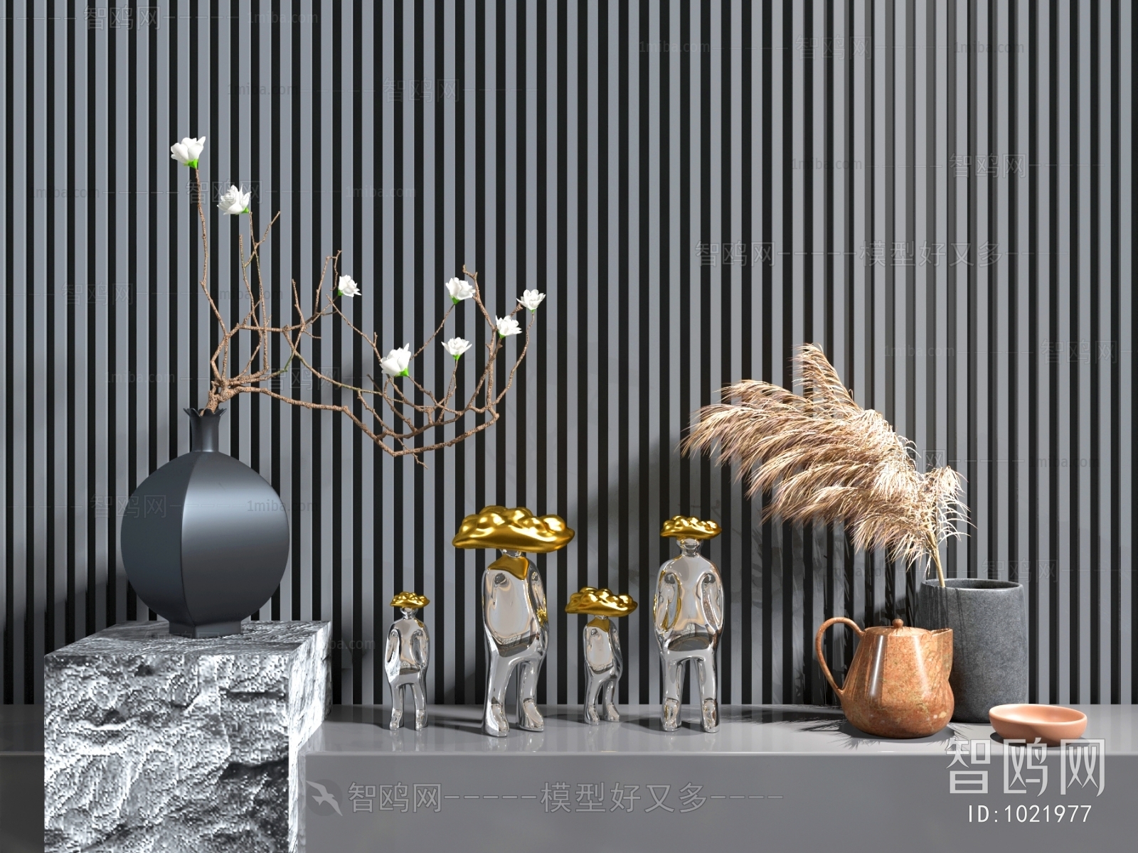 New Chinese Style Decorative Set