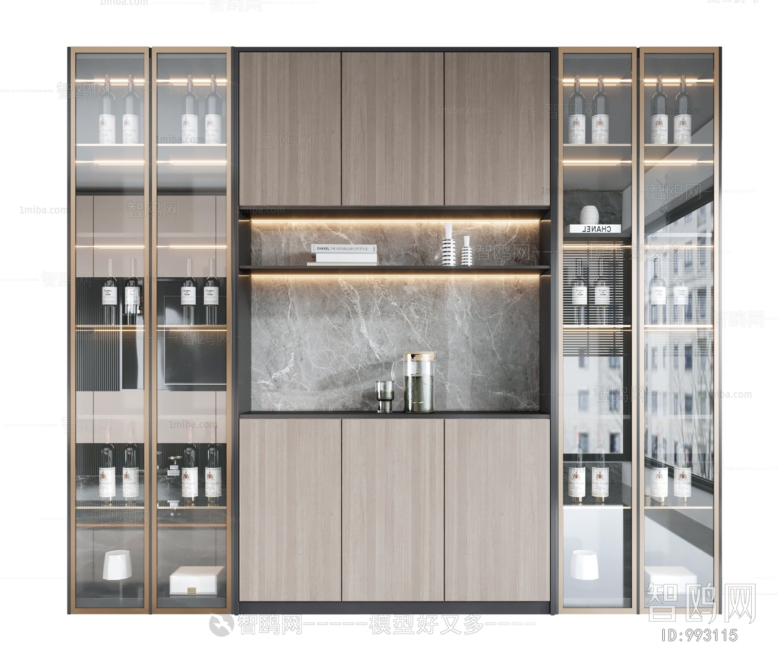 Modern Wine Cabinet