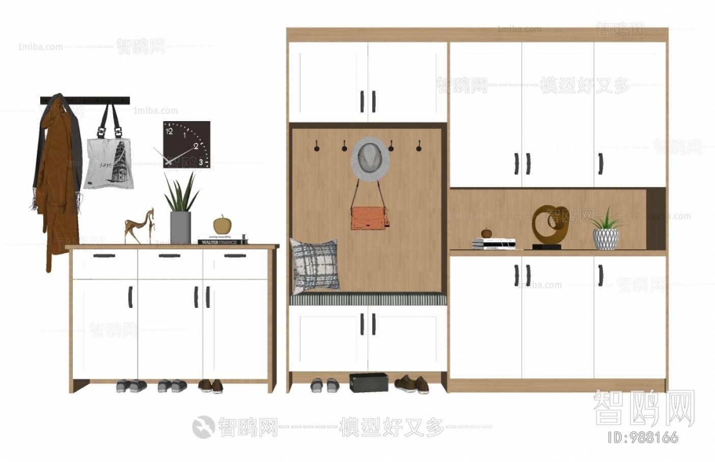 Nordic Style Shoe Cabinet