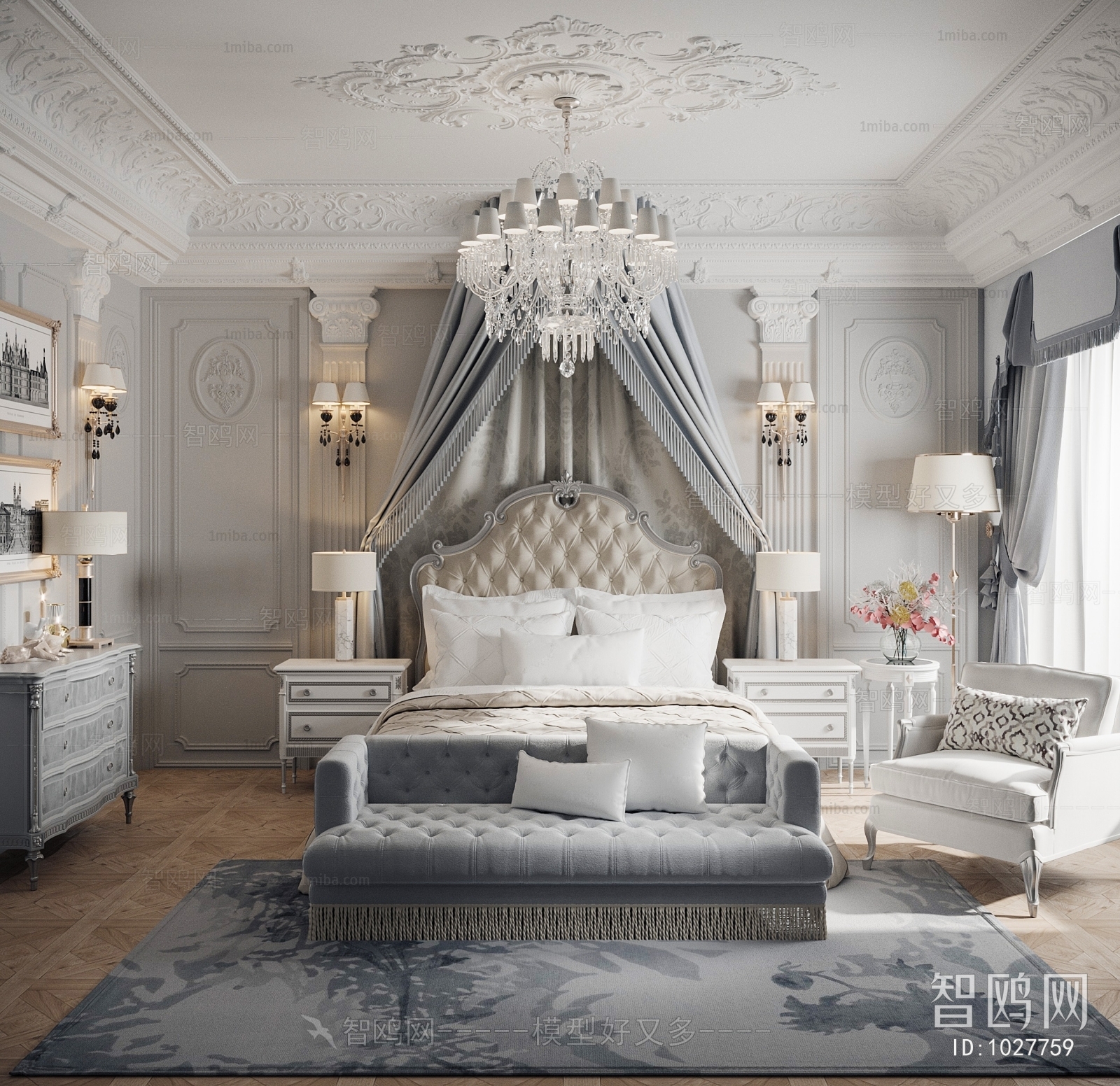 French Style Bedroom