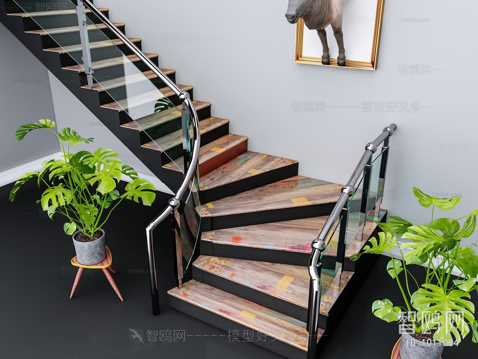 European Style Stair Balustrade/elevator