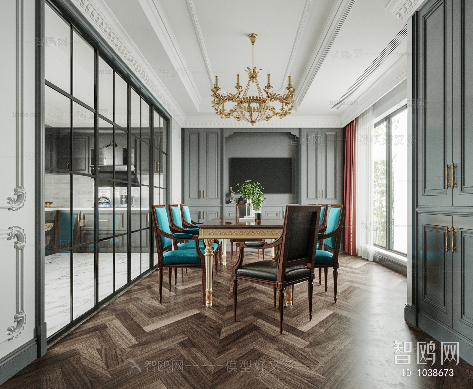 French Style Dining Room