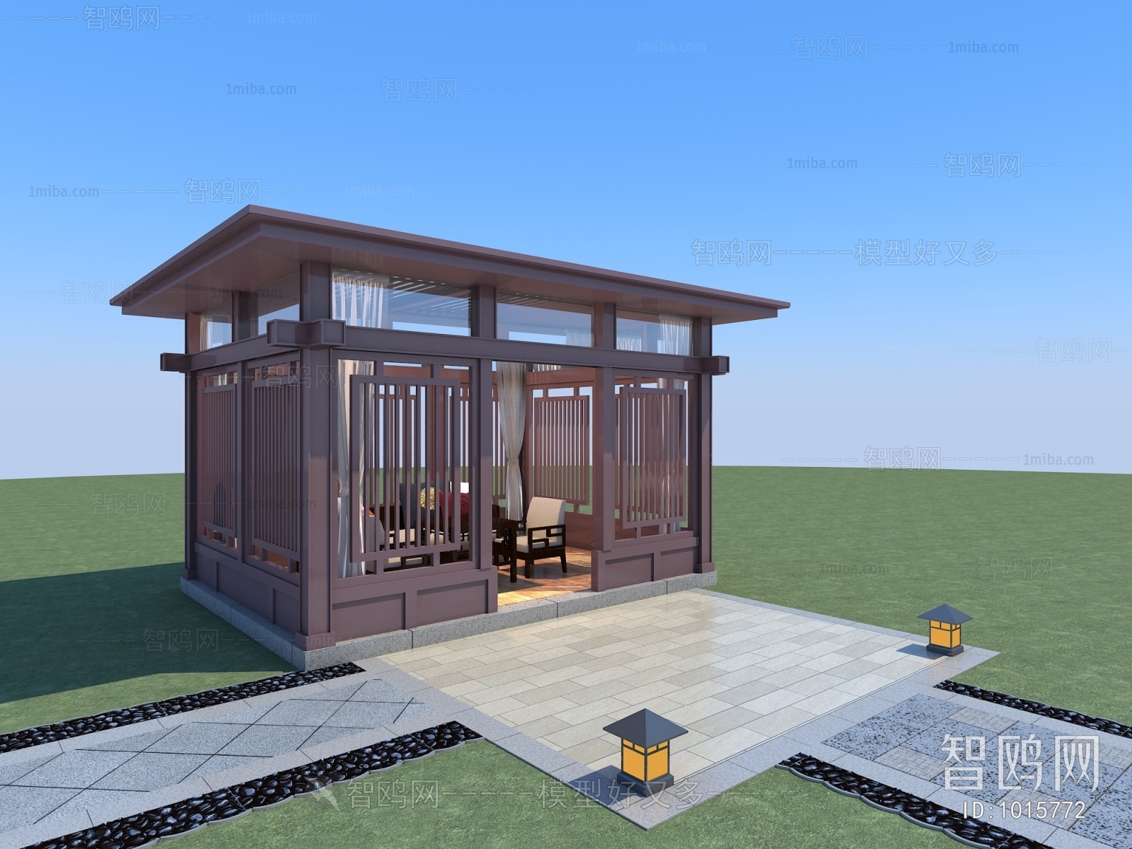 New Chinese Style Building Component