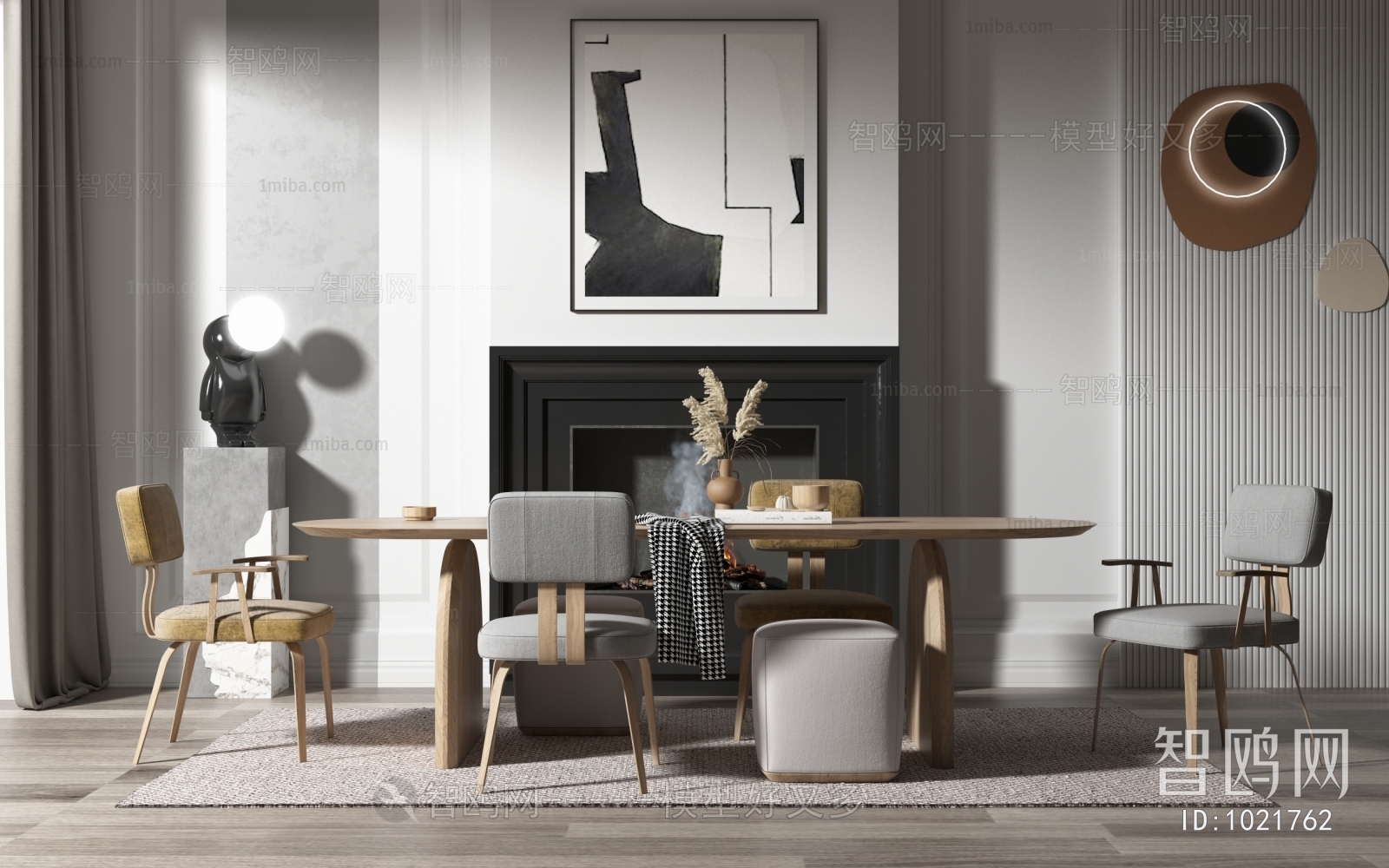 Nordic Style Dining Table And Chairs